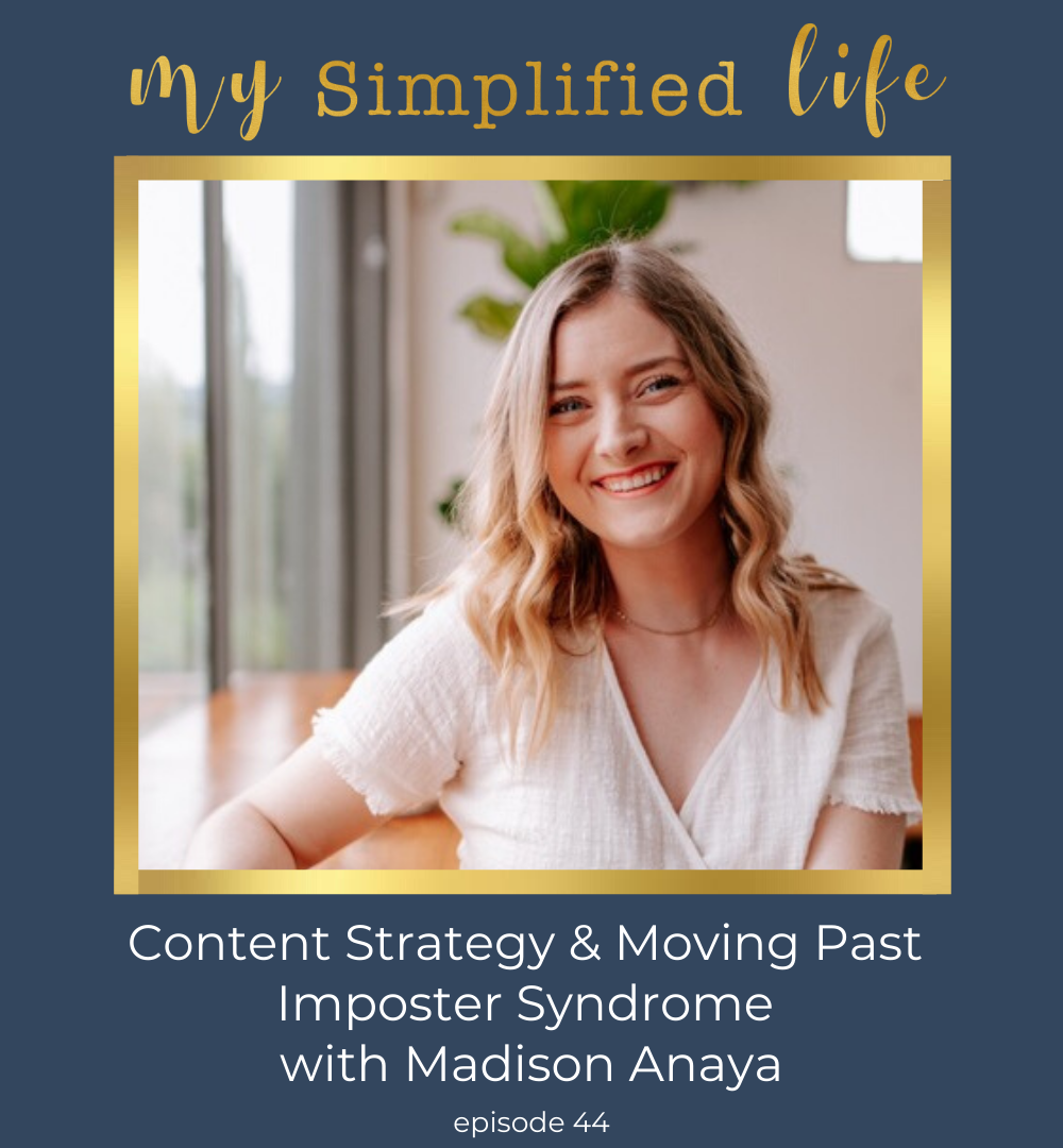 imposter syndrome content strategy madison anaya