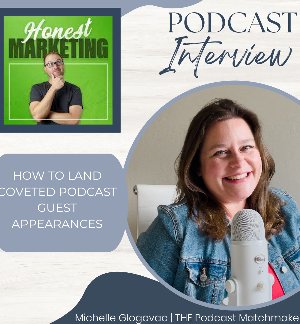 michelle glogovac podcast interview on honest marketing podcast