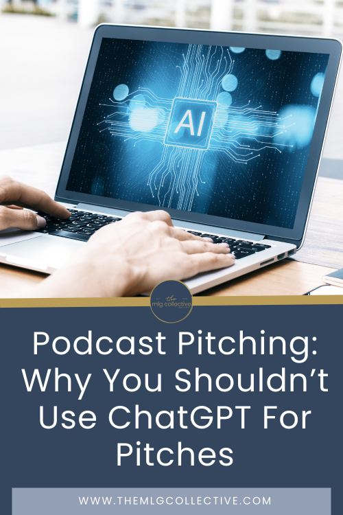 podcast pitching don't use chatgpt